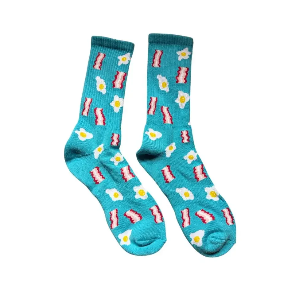 Socks bacon and eggs new no tag